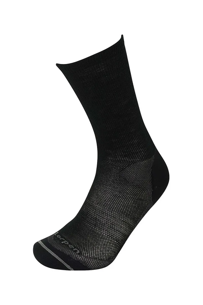 Lorpen Merino Liner Socks Black